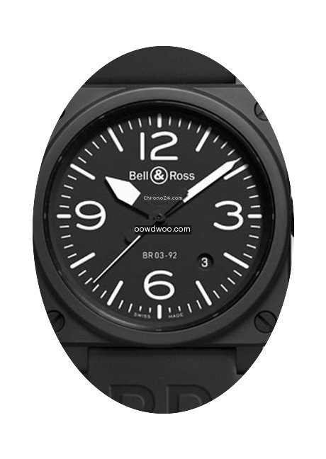 Bell & Ross BR 03-92 Black Matte Ceramic...