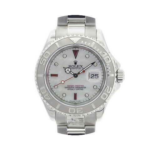 Rolex mens Yachtmaster Steel & Plati...