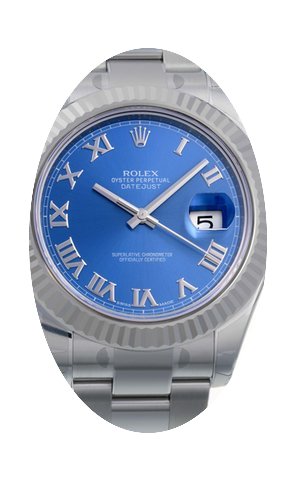 Rolex Datejust II blue 116334...