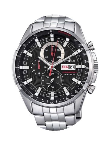 Festina F6844/4 Chronograph Herren 44mm ...