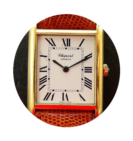 Chopard GOLD 18K 750 VINTAGE HERREN ARMB...