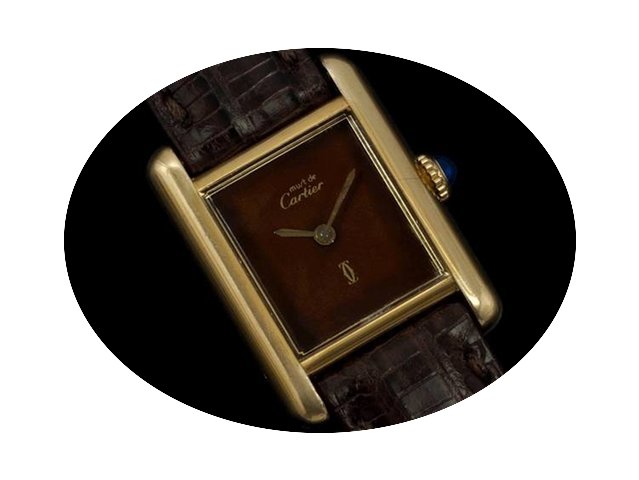 Cartier Vintage Ladies Tank Watch - Gold...