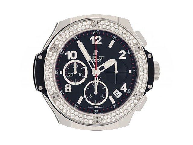 Hublot Big Bang Stahl Kautschuk Diamond ...