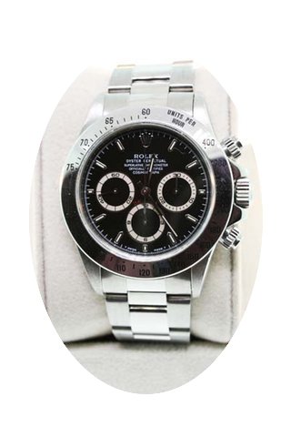 Rolex Daytona 16520 Stainless Steel Blac...