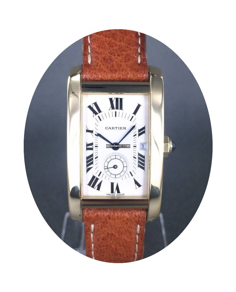 Cartier Tank Américaine in yellow gold ...