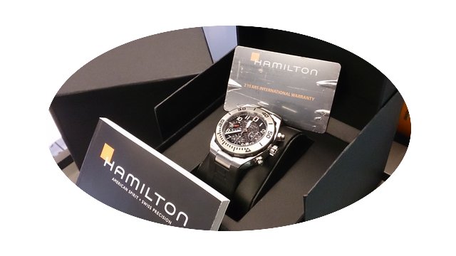 Hamilton KHAKI NAVY SUB AUTO CHRONO...