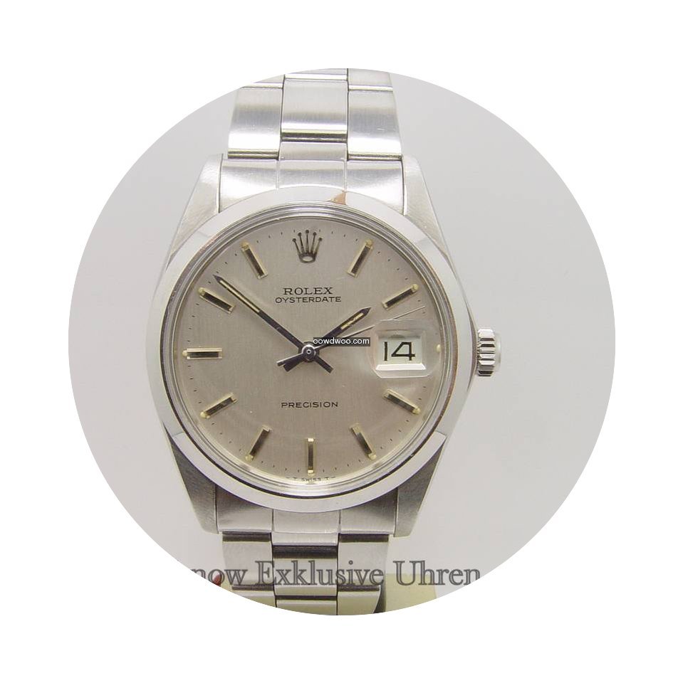 Rolex Oyster Date Precision 34mm Stahl...