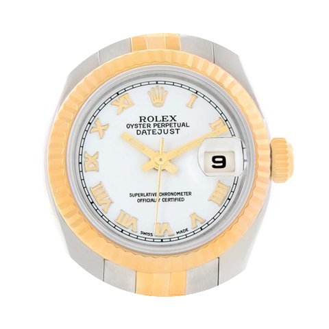 Rolex Datejust Ladies Steel 18k Yellow G...
