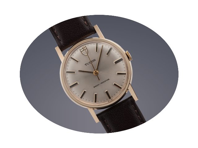 Tudor Vintage 9ct yellow gold manual...