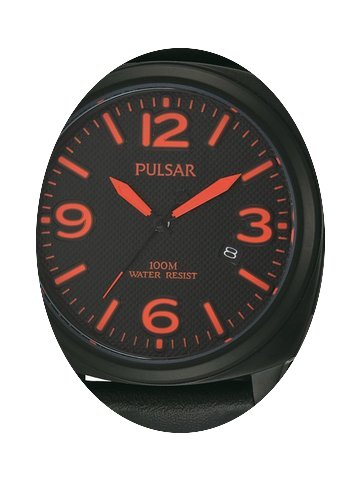Pulsar PS9197X1 Herrenuhr schwarz rot 10...