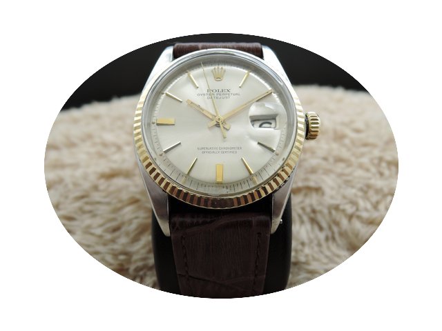 Rolex DATEJUST 1601 2-Tone SS/18k Gold O...
