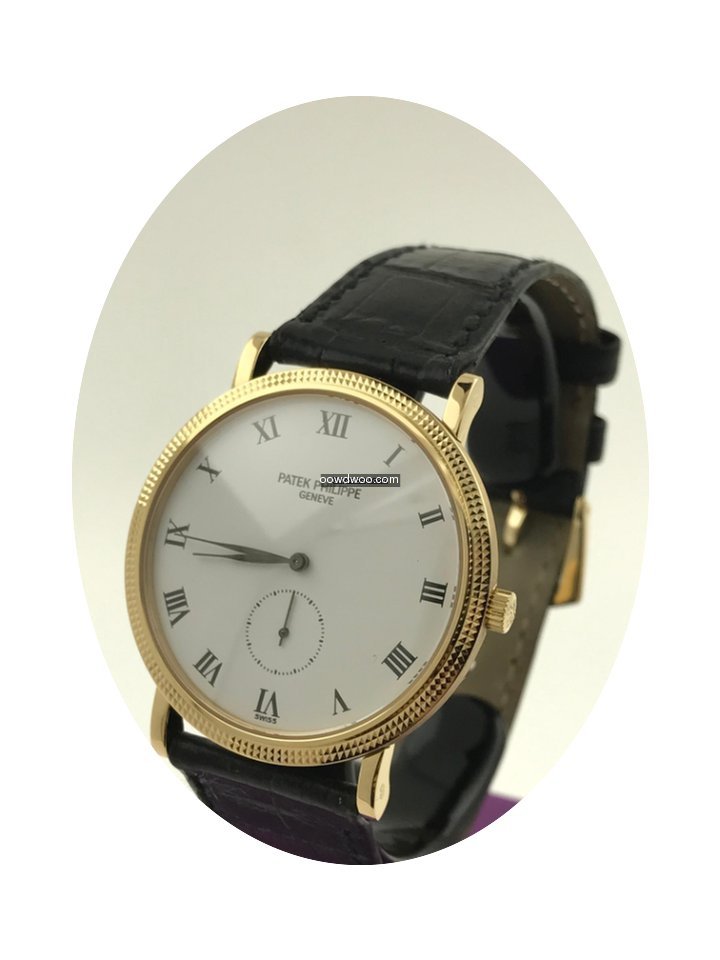 Patek Philippe Calatrava Gelbgold LC100 ...