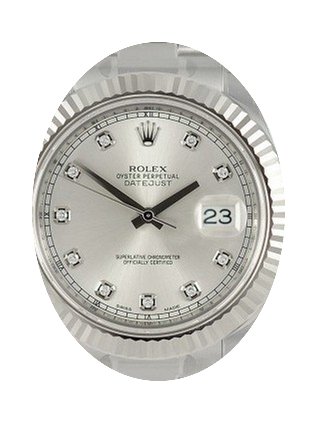 Rolex Datejust 36 116234-SLVDFO Silver D...