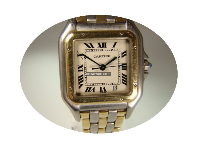 Cartier Panthere Medium Stahl/Gold...