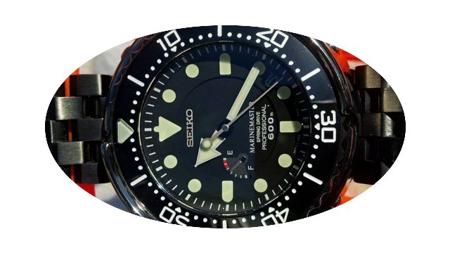Seiko SBDB009 Spring Drive Tuna DLC (dia...