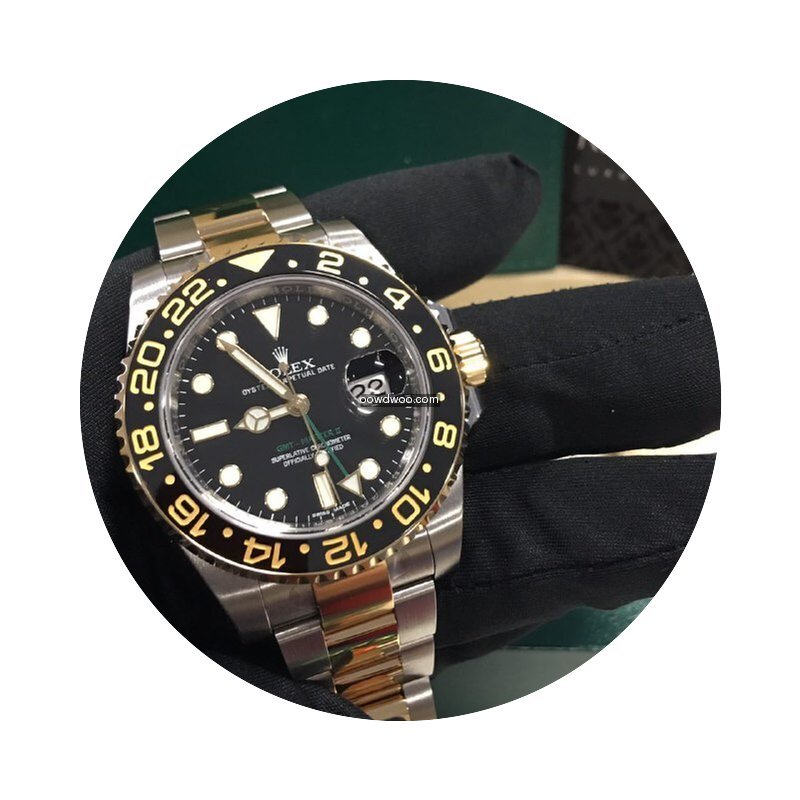 Rolex GMT Master ii 116713LN Steel/Gold...