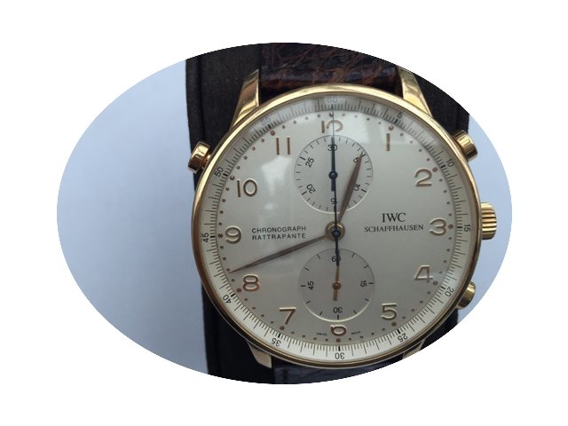 IWC Portugieser Rattrapante 3712 GelbGol...