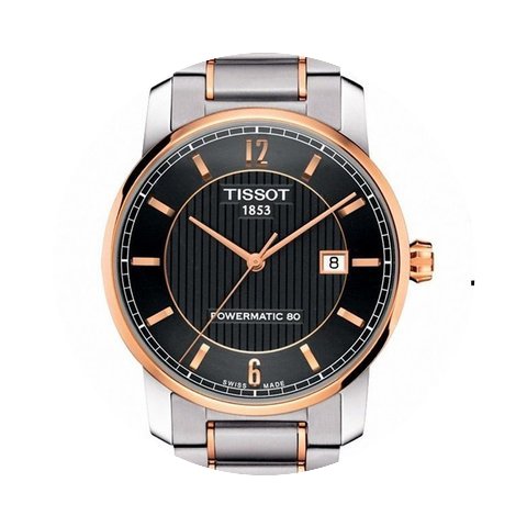 Tissot Powermatic 80 Titanium Two Tone...