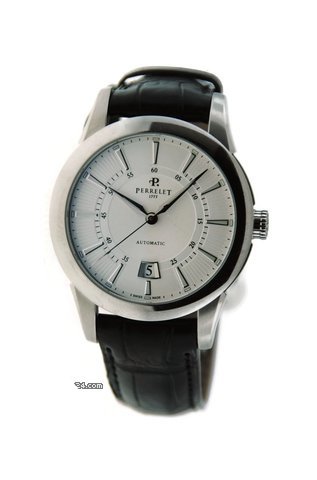 Perrelet 3 Hands-Date Automatic Stainles...