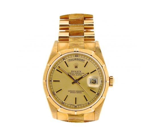 Rolex 18k Gold Day-date President Champa...