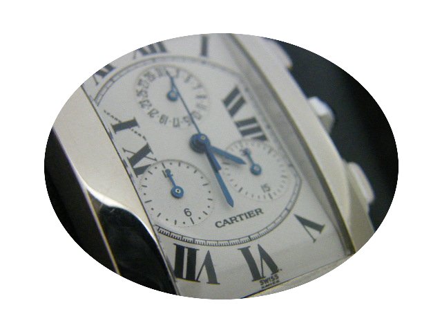 Cartier tank america crono gm...