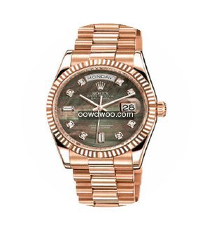 Rolex Day-Date 36 Tahitian Mother of Pea...