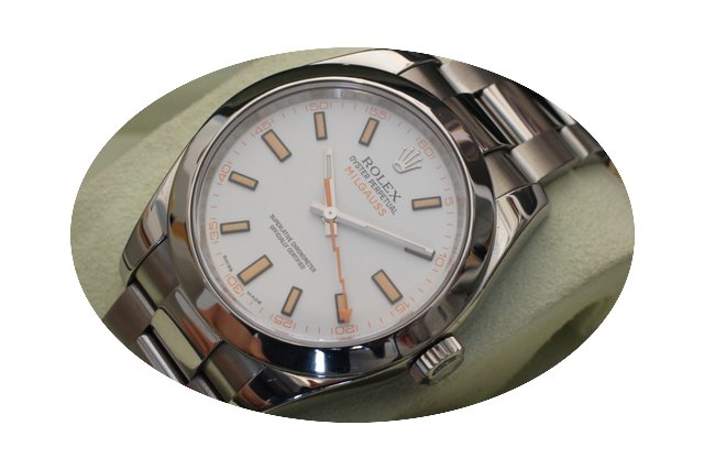 Rolex milgauss white dial like mint box ...