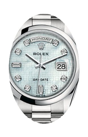 Rolex Day-Date 36 118206-PMOPDP Platinum...