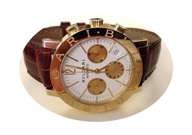 Bulgari Chronograph Automatic Yellow Gol...