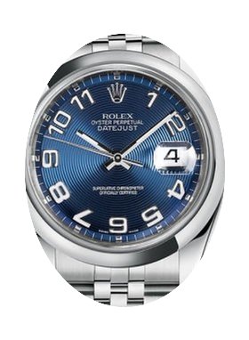 Rolex Datejust 36 116200-BLCADJ Blue Con...