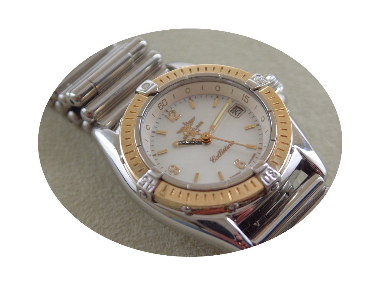 Breitling Lady Callistino Stahl / Goldl...