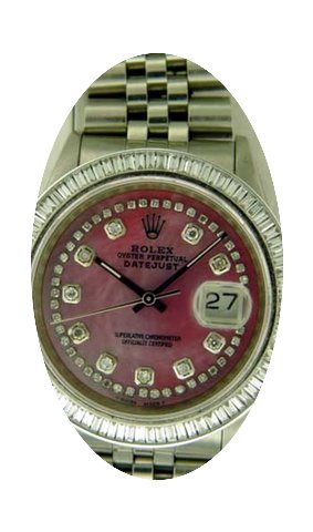 Rolex Mens Datejust Stainless Steel .60A...