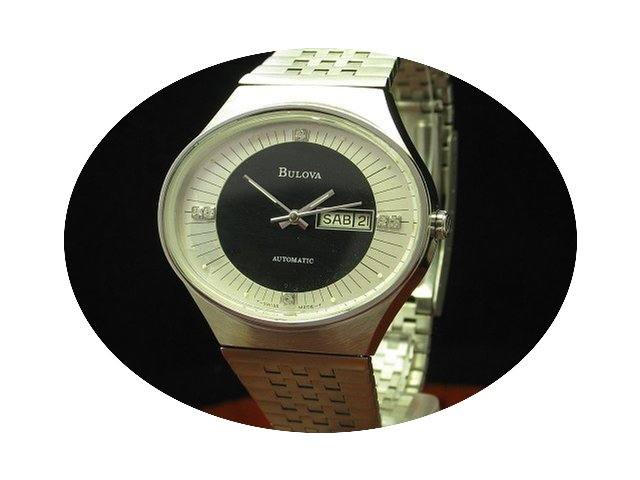 Bulova Edelstahl Automatic Day Date Herr...