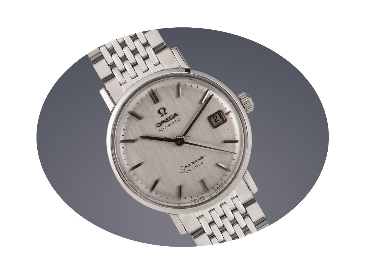 Omega Seamaster De Ville stainless steel...