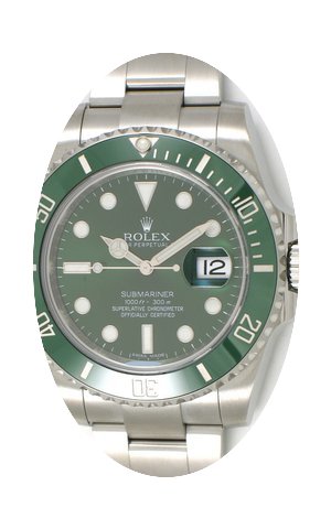 Rolex Submariner / Green Face / Steel / ...