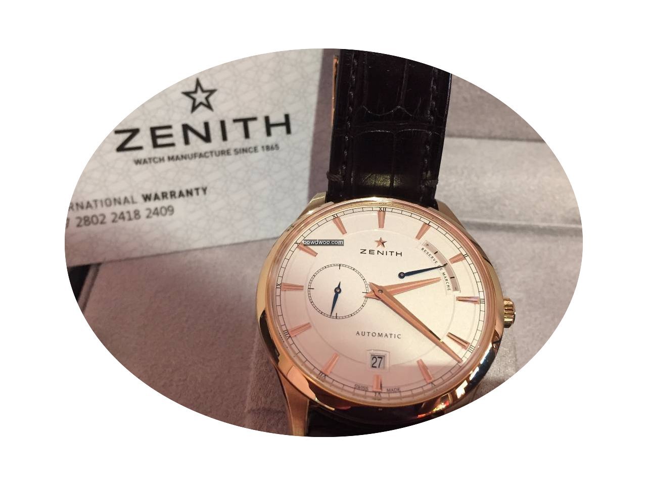 Zenith Elite Power Reserve...
