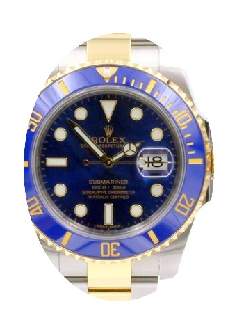 Rolex Submariner 116613LB Men's 40mm Blu...