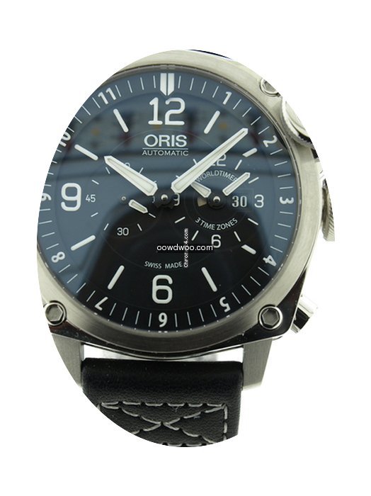 Oris BC4 Flight Timer GMT Watch 690-7615...