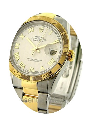 Rolex Used Mens 2 Tone Thunderbird...