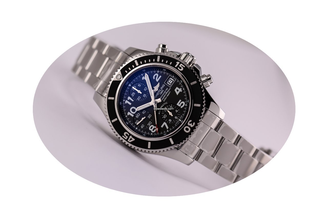 Breitling Superocean Chronograph Black D...