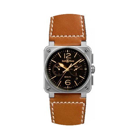 Bell & Ross AVIATION BR03 GOLDEN HER...