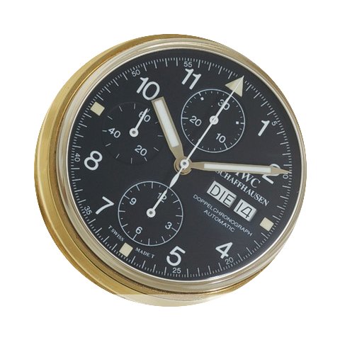 IWC Flieger Doppelchronograph Gelbgold I...