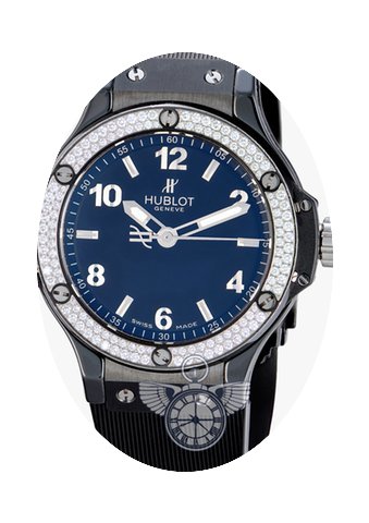 Hublot Big Bang Black Magic diamonds...