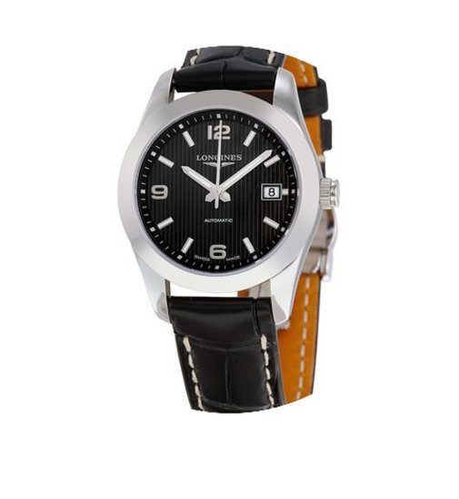 Longines Conquest Classic Black Dial Aut...