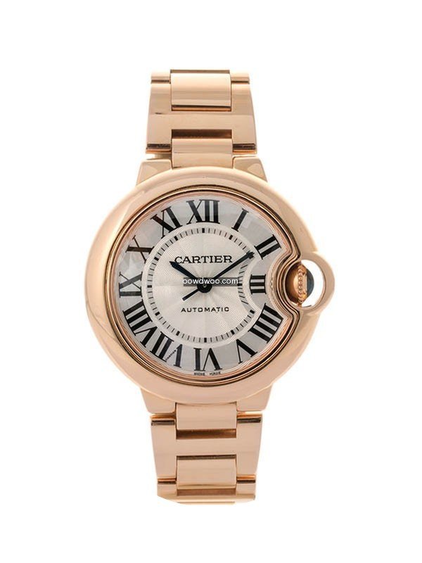 Cartier Ballon Bleu 33mm In Oro Rosa 18k...
