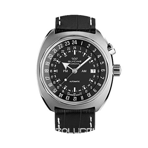Glycine AIRMAN SST 12 black/blue/black-o...