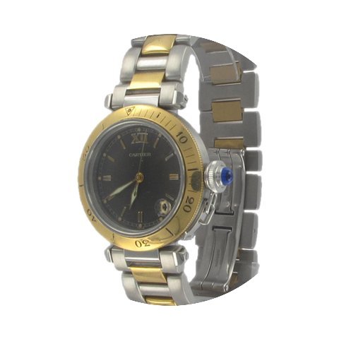 Cartier Pacha stahl/gold...