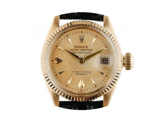 Rolex Datejust Lady 18kt Gelbgold Automa...