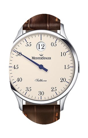 Meistersinger Salthora 40mm Ivory Dial -...