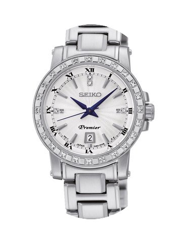 Seiko SXDG57P1 Premier Diamant Damen 28m...